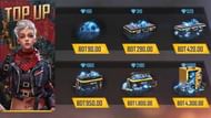Free Fire में डायमंड्स
